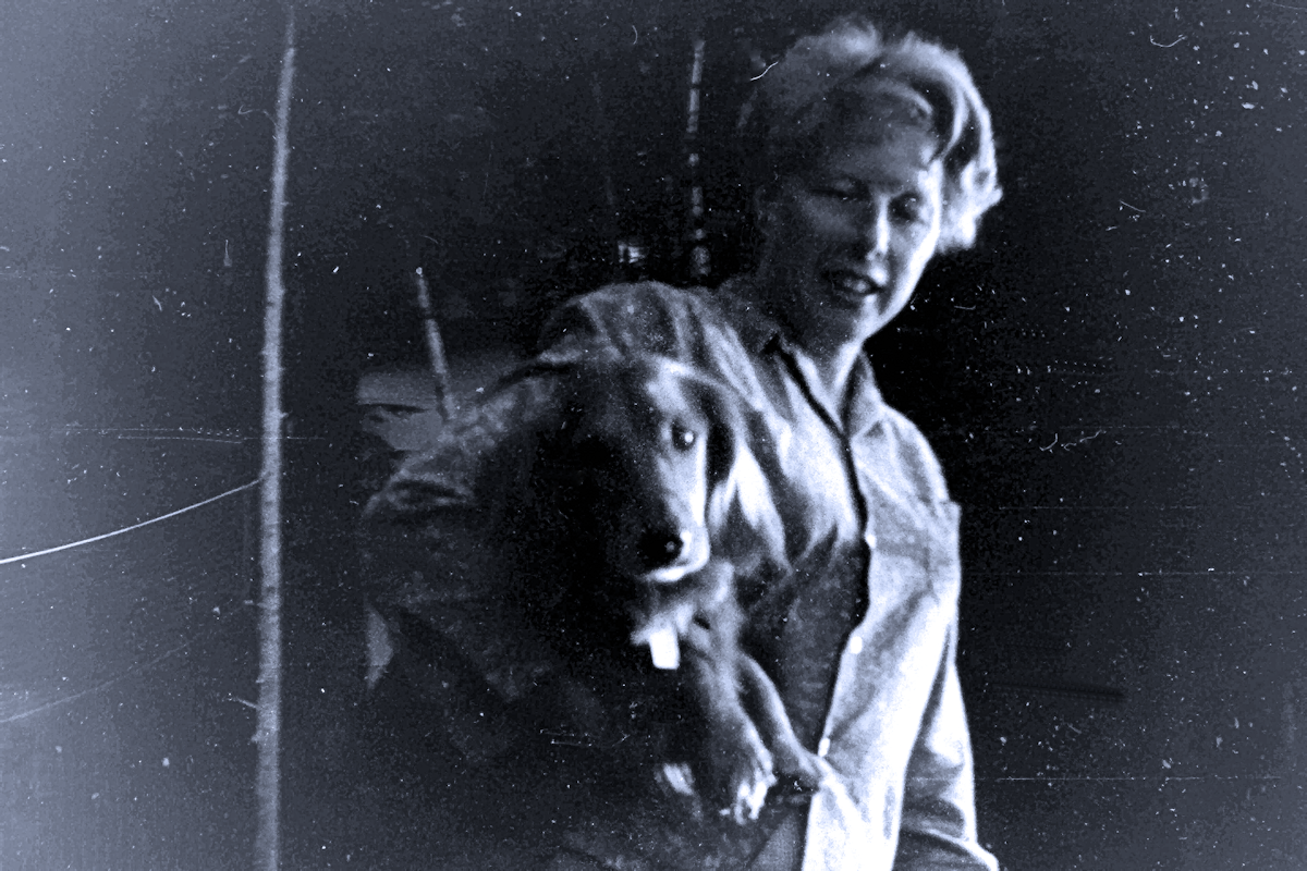 Enid and Shandy circa 1970